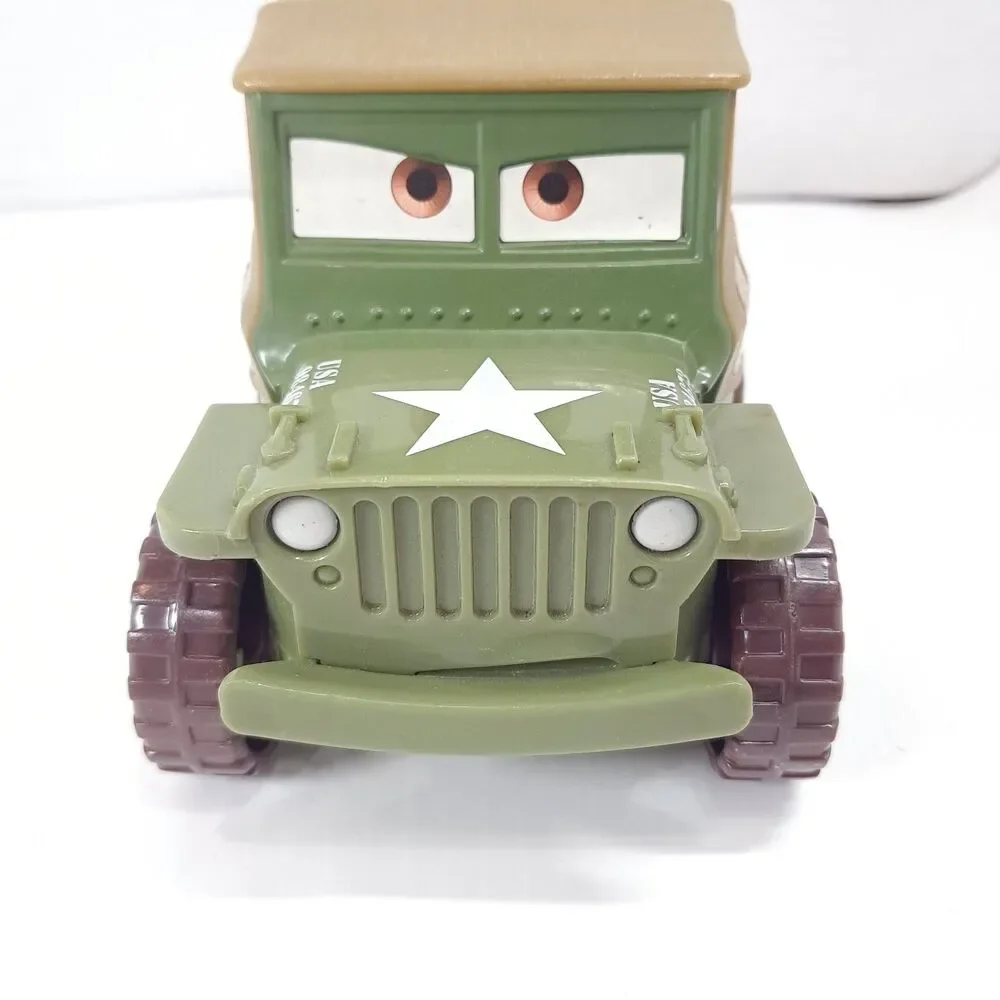 Fisher Price Shake 'N Go! Disney Pixar Cars Sarge military truck jeep WORKS